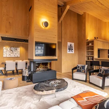 Appartement Ecrin Blanc - De Gamme - Balcon Avec Vue - Centre De Megève